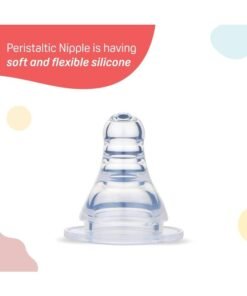 pigeon Peristaltic Nipple LL Y Cut, for 12+ Month Babies, BPS Free, BPA Free