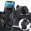 Haidue The Car Phone Holder  Which Can Be Rotated 360°  Can Be Used In The Car Dashboard  Front Windshield And Air Outlet