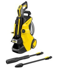 KARCHER K 5 Premium Power Control Flex Pressure Washer – 2000 PSI, Water-Cooled Induction Motor, Bluetooth App Support, 10m Anti-Twist Hose, Hose Reel & Plug 'n' Clean System