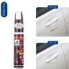 4Pcs Fill Paint Pen Car Scratch Repair Black Touch Up Paint Special-purpose Paint Touch-up Pen Multi-color Optional for Various Cars (white, black)