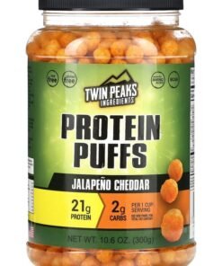 TWIN PEAKS INGREDIENTS Protein Puffs Jalapeno Cheddar 10.6 oz (300 g)