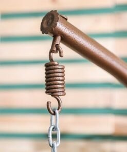 Alfa 1-Seater Swing Chair-Green