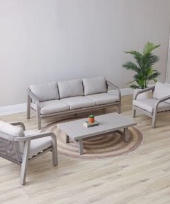 Alternative view of Manchester Hills 5-Seater Sofa Set - Beige - With 3-Year Warranty