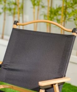 Foldable Camping Chair-Black-54x47x76 cm - Image 3