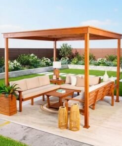 Alternative view of Inaya Sofa cum Gazebo-2.9x2.9x2.3 M-AIDH60101
