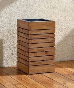 Alternative view of Wooden Planter W315Xl315Xh420 Mm- Aidh60202