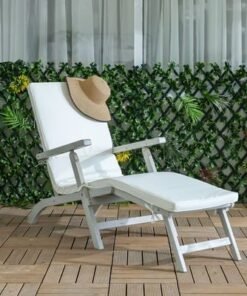 Dreamwave Wooden Lounger-Blue - Image 3