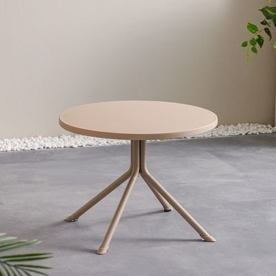 Alaska Round Table - Taupe - 60X45 Cm - Image 2