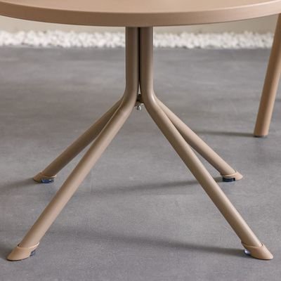 Alaska Round Table - Taupe - 60X45 Cm - Image 5