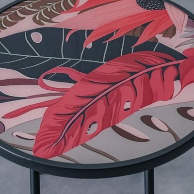 Flora Side Table-Blush Tropics - Image 3