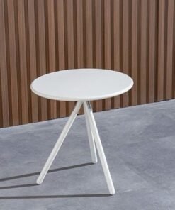 Alternative view of Cinny Round Coffee Table-White-With 1-Year Warranty