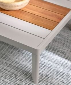 Vienna 5-Seater Sofa Set with Coffee Table-Beige/Apricot/Teak-With 2-Year Warranty-By Ziantti