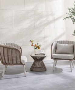 Alternative view of Luna 1 + 2-Seater Balcony Set-Beige-With 1-Year Warranty-By Ziantti