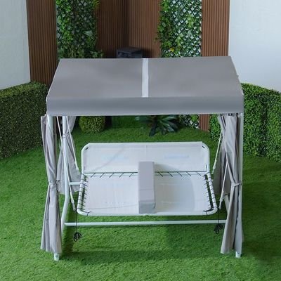 Ellora Daybed Cum Swing-White & Grey-With 1-Year - Image 5