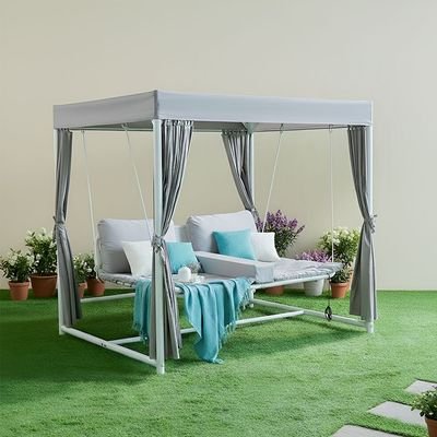 Ellora Daybed Cum Swing-White & Grey-With 1-Year - Image 2