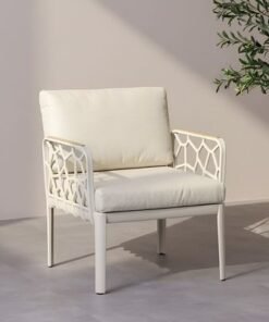 Alternative view of Ruby Plastic Chair-Beige-With 1-Year Warranty