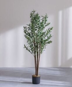 Alternative view of Artificial Olive Tree-Natural Wood Trunk-150 cm