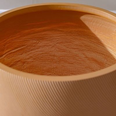 Fibre Clay Pot-Spiral-50x50x38 cm - Image 4