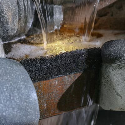 Pebble Fountain - Multi-color - 57x40x130 cm - Image 4