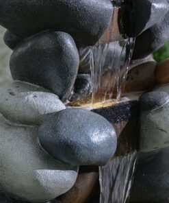 Pebble Fountain - Multi-color - 57x40x130 cm - Image 5