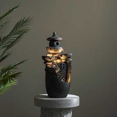 Ivory Fountain-Multi-color-28x23x60 cm - Image 3