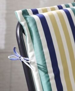 High Back Cushion 115X47X4Cm/120X52X4Cm - Timeless Stripe - Image 5