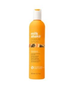 Milk Shake Hydrating & Nourishing Moisture Plus Shampoo with Papaya Extract & Hyaluronic Acid - Gently Cleanses, Adds Shine & Improves Manageability for Dry Hair (300 ml)