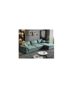 Ripple FURNITURE Italian Technology Fabric Sofa Light Luxury Down Latex Sofa Super Large Sitting Wide Living Room Size Combination Sofa