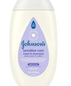 Johnson's Baby Daily Moisturizing 2-in-1 Body Wash And Shampoo For Dry Sensitive Skin Lightly Scented Tear-Free Hypoallergenic 400 ML