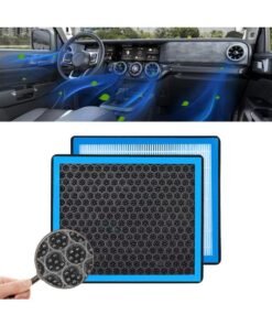 BOAO CF10285 Cabin Air Filter With Activated Carbon For Toyota 4Runner Highlander RAV4 Tundra Camry Corolla Prius Land Cruiser Sequoia Sienna Avalon 2010 2011 2012 2013 2014 2015 2016 2017 2018 2019 2020