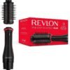 Revlon One-Step Volumiser Plus (Detachable Head, Ceramic Titanium Barrel, Mixed Styling Bristles with Activated Charcoal Pins, Tourmaline Ionic Technology)