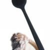 SHAYDX Back Scrubber Body Brush for Shower – Soft Silicone Long Handle Bath Brush, Double-Sided for Exfoliating & Massaging – Ideal for Men & Women (Black)