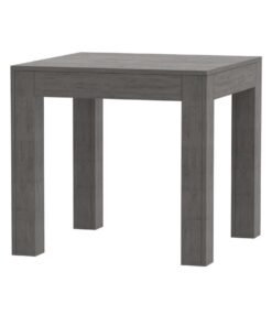 Mahmayi Modern Wooden 2-Seater Dining Table Only - Stylish Grey Brown Whiteriver Oak Finish for Kitchen, Dining Room, Living Room