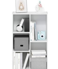 Alternative view of MODERN HOME Multifunctional Shelf for Kid's Room and Office - Organizer for Toys, Books, and Supplies, White