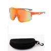EFUMKE sports sunglasses anti-ultraviolet cycling sunglasses polarized UV400 sun visor outdoor windproof glasses suitable for sports running golf baseball fishing free glasses case