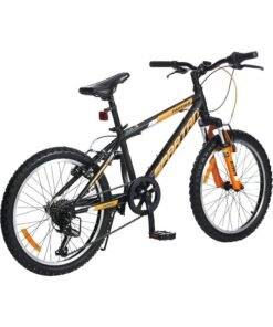 Alternative view of Spartan Panther Mountain Bike – 20 Inch Wheel, 7-Speed Shimano Gears, Black