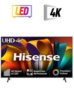 Hisense 43 Inch 4K Full Smart TV 43A61N Black