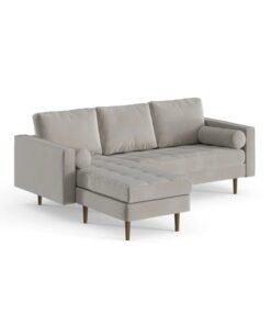 SULSHA Axel Fabric Corner Sofa I Modern Design L-Shape Sofas I Comfortable Living Room Seating Furniture For Home L 160 X W 213 X H 94 Cm
