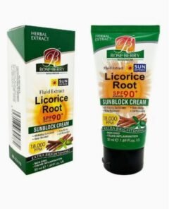 ROSE BERRY Licorice Root Fluid Extract Spf 90 Plus Sunblock Cream Extra Brightening Clear 50ml
