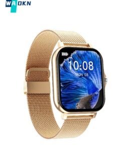 WAOKN Smart Watch for Men Women,Fitness Pedometer Heart Rate Sleep Monitoring, for Android and iOS Phones, IP67 Waterproof Fitness Tracker Watch, Bluetooth Call, Touch Screen Smart Bracelet