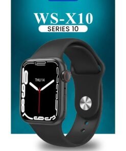 Wisme WS X10 Fitness Smartwatch Heart Rate Sleep Activity Tracking Custom Faces Music Camera Control Extra Straps
