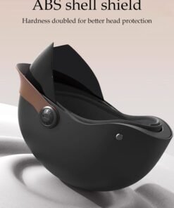 DUNISO Open Face Helmet, Motorcycle Helmet With Goggles, Adjustable Head Circumference, Shock And Fall Resistant, Suitable For Both Men And Women - Image 4
