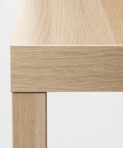 Alternative view of Lack Side Table Small Coffee Table Particleboard and Fiberboard 55x45x55 cm Beige