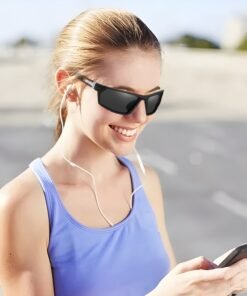 Alternative view of roaiss Polarized Sports Sunglasses for Men Women, UV400 Protection Cycling Glasses, Dustproof Cycling Goggles for Baseball Running Fishing Golf, Black