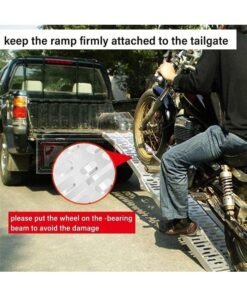 Ebiker 1 PC Heavy Duty Aluminum Loading Ramp for Motorcycles - Image 5