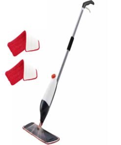 Spray Mop With 2 Floor Cleaning Pad Set Multicolour
