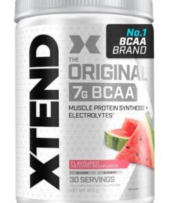 XTEND Original BCAA Powder Zero Sugar With Electrolytes for Hydration & Muscle Repair, Post-Workout Supplement, Watermelon Explosion - 30 Servings