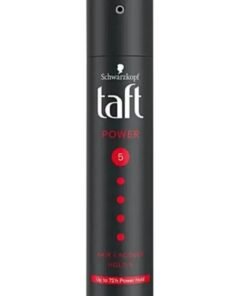 Schwarzkopf Taft Hair Spray Power Lacquer Black 250 ML