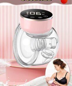 Occuwzz Breast Pump Electric Wearable Portable Easy to Clean Assembly Anti-Reflux Setting with 3 Modes and 9 Levels Smart Display
