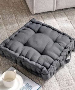 Pan Home Bestona Floor Cushion 40x40x8cm - Grey